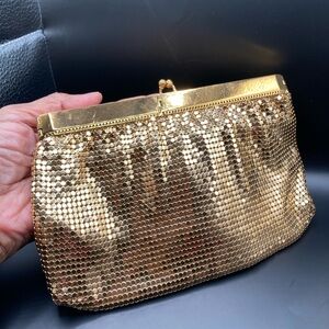 Vintage Whiting & Davis Gold Mesh Purse